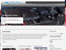 Tablet Screenshot of delfingas.com